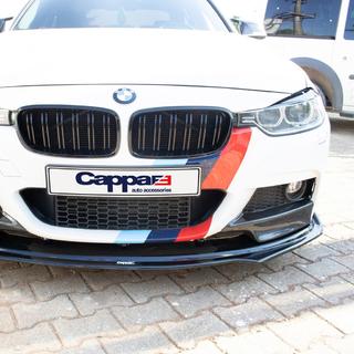 Lip spoiler předního nárazníku EuroCap (černý, pro M-Performance) BMW řada 3 F30/F31 2012–2019 fotografie 4