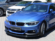 BMW řada 4 F32/F33/F36 2012–2020 Přední lip spoiler na nárazník pro M-Sport (černý) fotografie 1