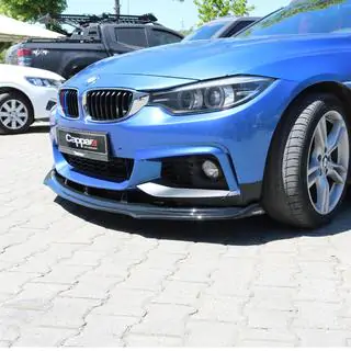 Přední lip spoiler na nárazník pro M-Sport (černý) fotografie 2