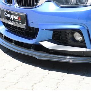 Přední lip spoiler na nárazník pro M-Sport (černý) BMW řada 4 F32/F33/F36 2012–2020 fotografie 3