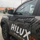Toyota Hilux 2015– Lišty na horní část dveří (4 ks, ABS) fotografie 7