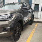 Toyota Hilux 2015– Lišty na horní část dveří (4 ks, ABS) fotografie 5