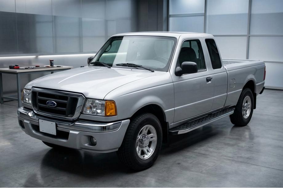 Ford Ranger 2002–2006 Boční nášlapy BlackLine (2 ks, hliník) Image