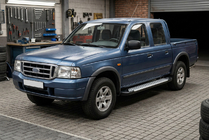 Ford Ranger 2002–2006 Boční nášlapy Allmond Grey (2 ks, hliník) fotografie 1