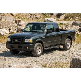 Boční prahy Allmond Black (2 ks, hliník) Ford Ranger 2002–2006 fotografie 1