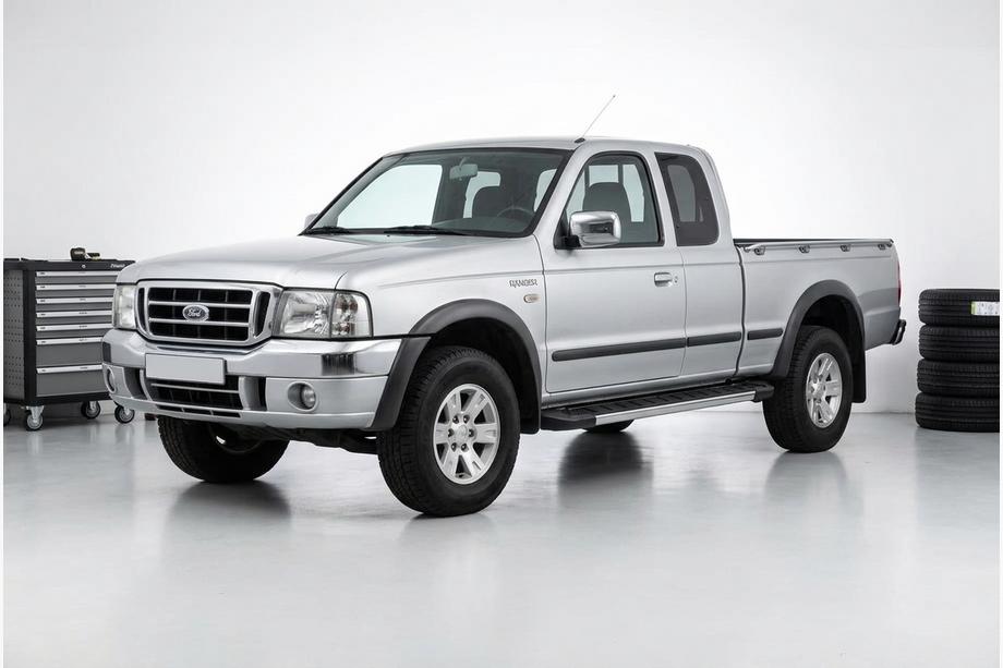Ford Ranger 2002–2006 Boční prahy RedLine V1 (2 ks, hliník) Image