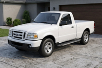 Ford Ranger 2002–2006 Boční nášlapy Duru (2 ks, hliník) fotografie 1