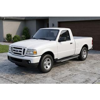 Boční nášlapy Duru (2 ks, hliník) Ford Ranger 2002–2006 fotografie 1