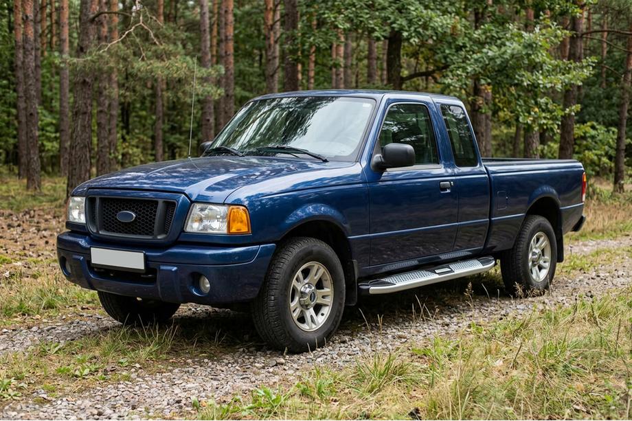 Ford Ranger 2002–2006 Boční nášlapy Mevsim Grey (2 ks, hliník) Fotografie 1