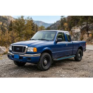 Boční nášlapy Maya Blue (2 ks, hliník) Ford Ranger 2002–2006 fotografie 1