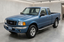 Ford Ranger 2002–2006 Boční prahy Maydos V1 (2 ks, hliník ↗ nerez) fotografie 1