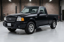 Ford Ranger 2002–2006 Boční nášlapy Rainbow (2 ks, hliník) fotografie 1
