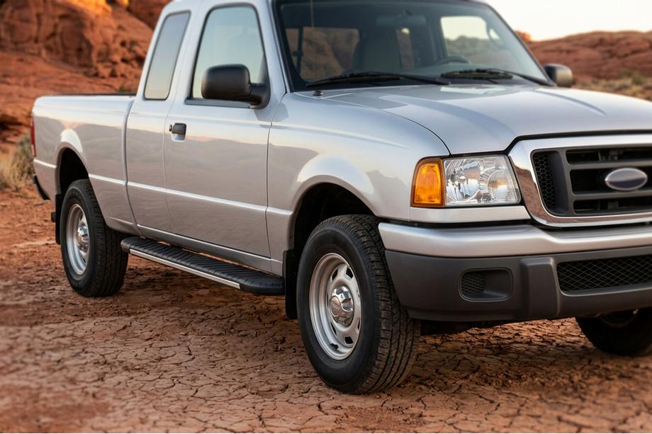 Ford Ranger 2002–2006 Boční nášlapy Bosphorus Grey (2 ks, hliník) Image