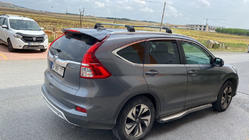 Honda CRV 2012–2016 Střešní příčníky na integrované podélníky Strong (2 ks) Šedá fotografie 3