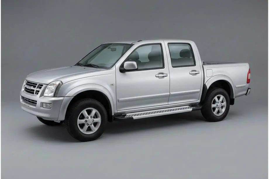 Isuzu D-Max 2002–2011 Boční nášlapy Vision New Grey (2007-2012, 2 ks, hliník) Image