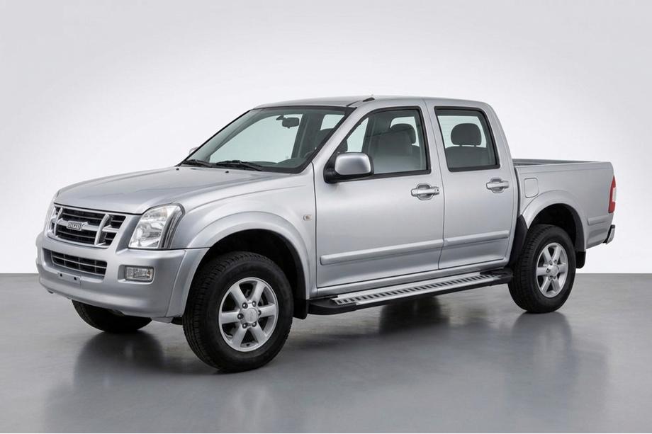 Isuzu D-Max 2002–2011 Boční prahy Line (2007-2012, 2 ks, hliník) Image