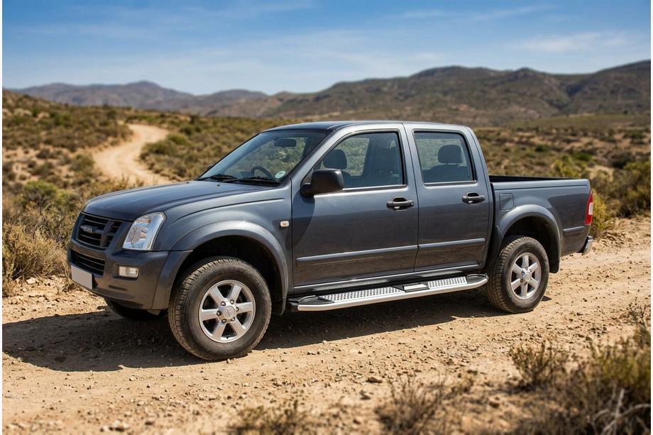Isuzu D-Max 2002–2011 Boční nášlapy Mevsim Grey (2007-2012, 2 ks, hliník) Image
