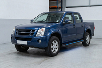 Isuzu D-Max 2002–2011 Boční nášlapy Maya Blue (2007-2012, 2 ks, hliník) fotografie 1