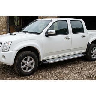 Boční prahy Maya V2 (2007-2012, 2 ks, hliník) Isuzu D-Max 2002–2011 fotografie 1
