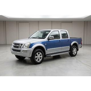 Boční nášlapy Duru (2007-2012, 2 ks, hliník) Isuzu D-Max 2002–2011 fotografie 1