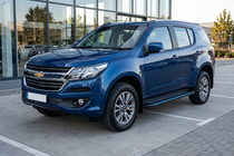 Chevrolet Trailblazer 2012–2019 Boční nášlapy Maya Blue (2 ks, hliník) fotografie 1