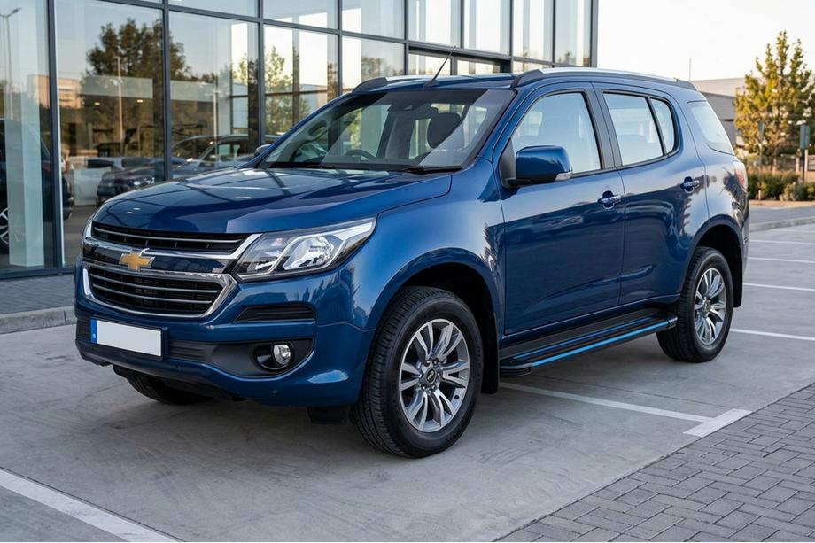 Chevrolet Trailblazer 2012–2019 Boční nášlapy Maya Blue (2 ks, hliník) Image
