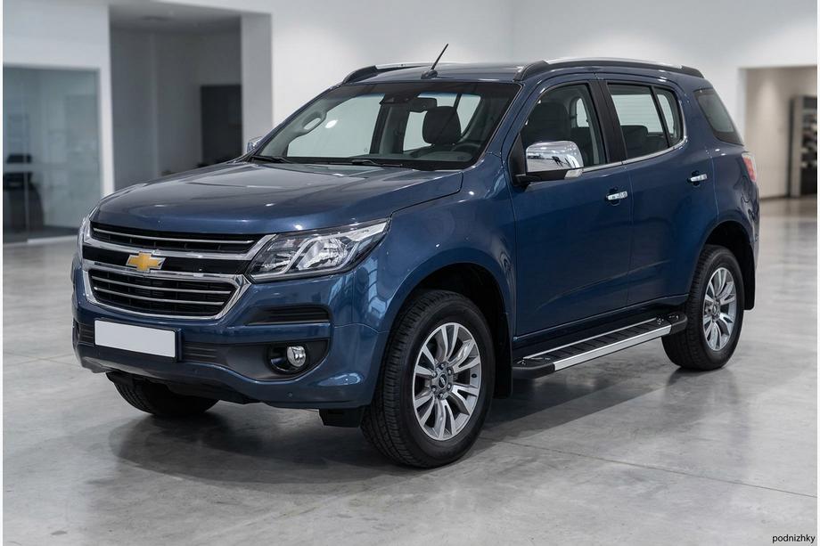 Chevrolet Trailblazer 2012–2019 Boční prahy RedLine V1 (2 ks, hliník) Image