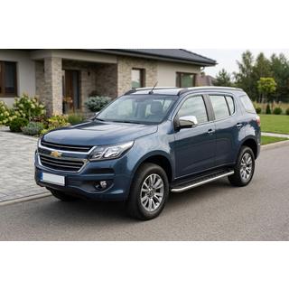 Boční prahy Maydos V1 (2 ks, hliník ↗ nerez) Chevrolet Trailblazer 2012–2019 fotografie 1