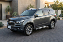 Chevrolet Trailblazer 2012–2019 Boční nášlapy Rainbow (2 ks, hliník) fotografie 1