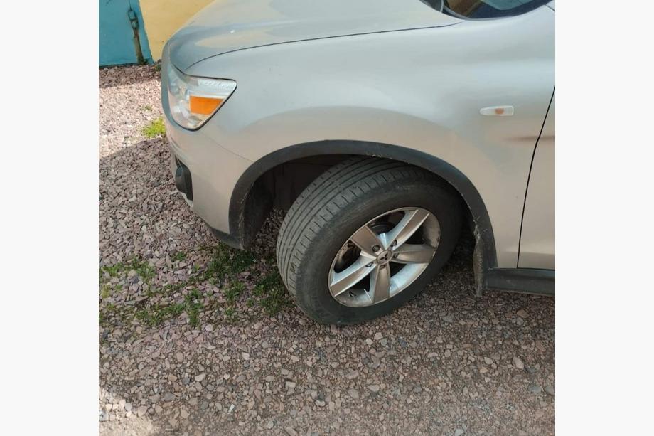 Mitsubishi ASX 2010–2023 Rozšiřující lemy blatníků 2012-2016 (4 ks, černé, ABS plast) Fotografie 1