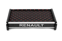 Renault Master 1998–2010 Odkládací polička na palubní desku (černá s červeným prošitím) fotografie 3