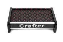 Volkswagen Crafter 2016– Odkládací polička na palubní desku (černá s červeným prošitím) fotografie 3