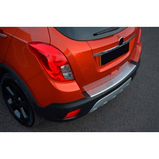Ochranná lišta zadního nárazníku OmsaLine (2012-2016, nerez) Opel Mokka 2012–2021 fotografie 2