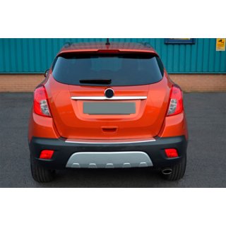 Ochranná lišta zadního nárazníku OmsaLine (2012-2016, nerez) Opel Mokka 2012–2021 fotografie 3