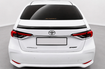 Toyota Corolla 2019– Spojler 1234 Upgrade (ABS plast) fotografie 2