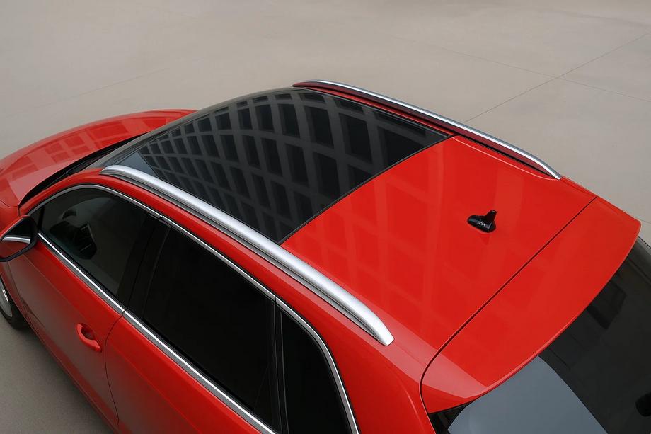 Audi A3 2012–2020 Střešní ližiny (2 ks, hliník) Fotografie 5