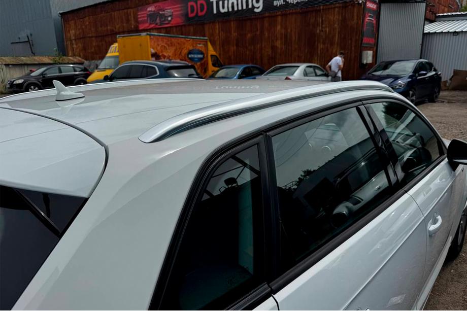 Audi A3 2012–2020 Střešní ližiny (2 ks, hliník) Fotografie 14