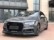 Audi A3 2020– Přední lip spoiler (černý) fotografie 1