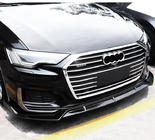 Audi A6 C8 2018–2025 Přední lip spoiler (černý) fotografie 2