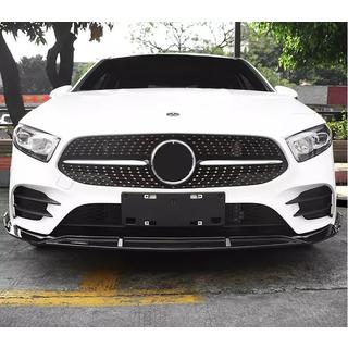 Přední lip spoiler (pro AMG-Line 2018-2021, černý) Mercedes A-class W177 2018– fotografie 1