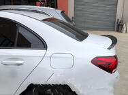Mercedes A-class W177 2018– Lip spoiler (1234 Upgrade, černý) fotografie 1