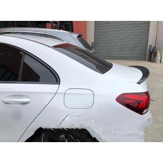 Lip spoiler (1234 Upgrade, černý) Mercedes A-class W177 2018– fotografie 1