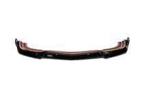 Mercedes C-class W204 2007–2015 Přední lip spoiler na 1234 Upgrade (2011-2014) (černý) fotografie 1