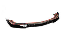 Mercedes C-class W204 2007–2015 Přední lip spoiler na 1234 Upgrade (2011-2014) (černý) fotografie 3