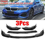 BMW řada 3 G20/G21 2018– Přední lip spoiler 1234 Upgrade (černý) fotografie 1