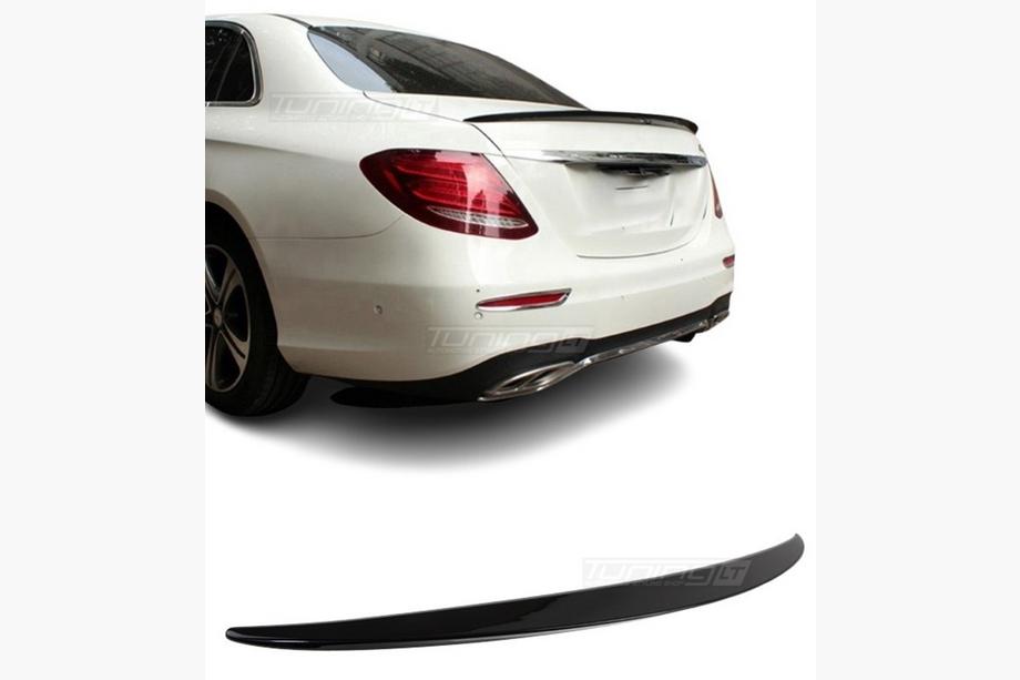 Mercedes E-class W213 2016–2023 Lip spoiler (1234 Upgrade, černý) Image