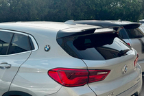 BMW X2 F39 2018–2023 Lip spoiler (1234 Upgrade, černý) fotografie 2