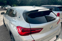 BMW X2 F39 2018–2023 Lip spoiler (1234 Upgrade, černý) fotografie 15