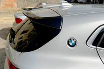 BMW X2 F39 2018–2023 Lip spoiler (1234 Upgrade, černý) fotografie 16