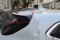 BMW X2 F39 2018–2023 Lip spoiler (1234 Upgrade, černý) fotografie 4